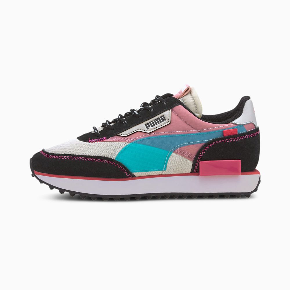 Puma Future Rider City Attack Fiú Futócipő - Szürke Lila ( Hungary - BNCLR3074 )